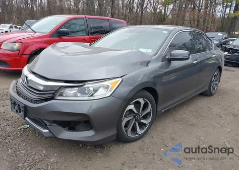 2016 Honda Accord Ex-L V-6 from USA, damaged, VIN 1HGCR3F01GA002728